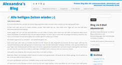 Desktop Screenshot of greinalexandra.com